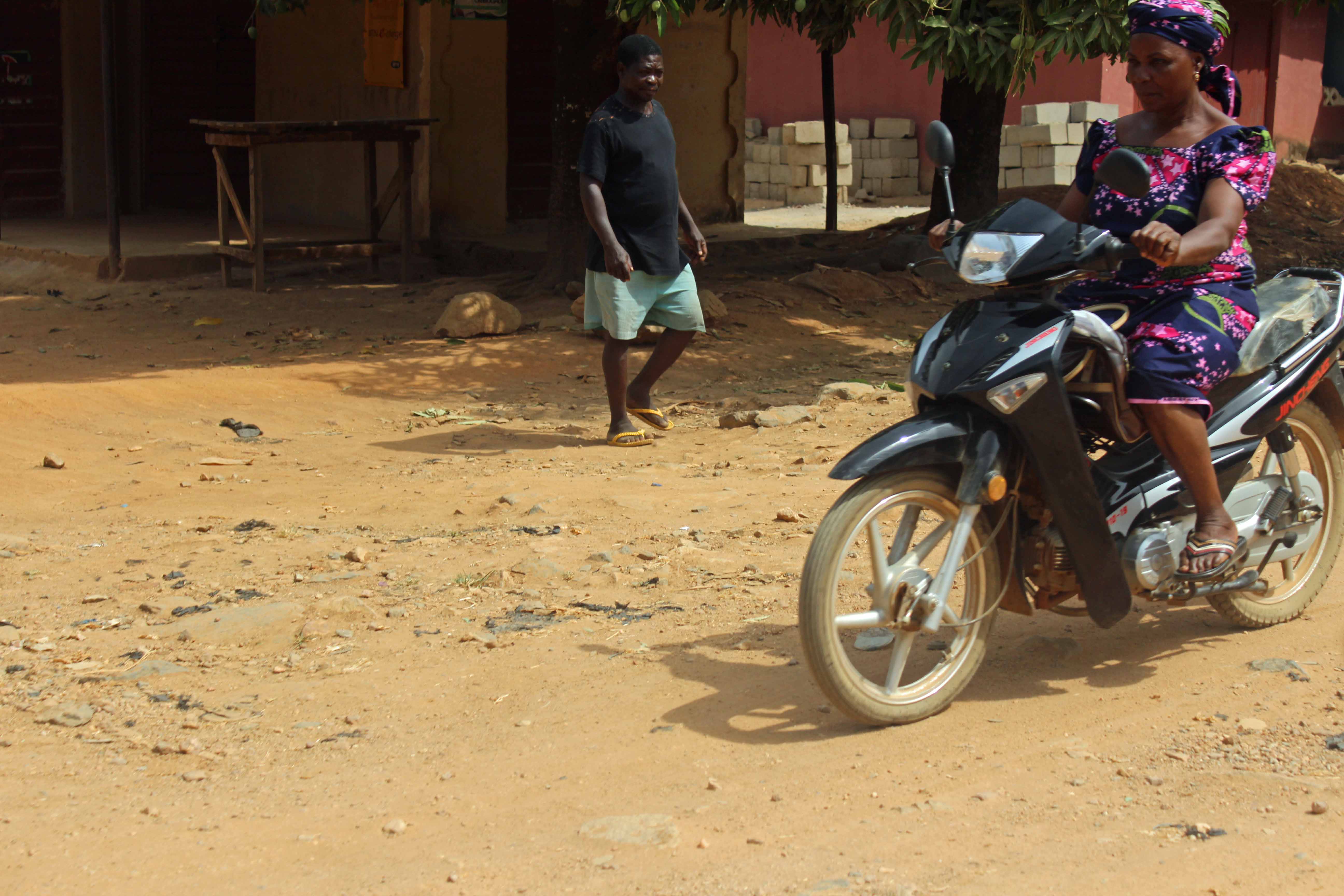 Motorcycling in Akwanga