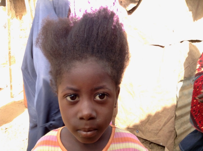 Gbagyi girl in Ushafa Village, FCT, Abuja, Nigeria. #JujuFilms